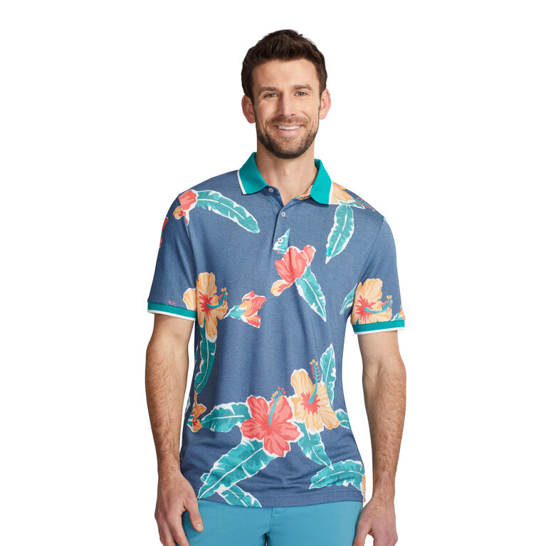 The Floral Polo Pique